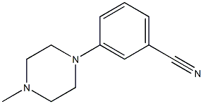 3-(4-Methylpiperazin-1-yl)benzonitrile Chemical Structure