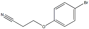 3-(4-Bromophenoxy)propanenitrile Chemical Structure