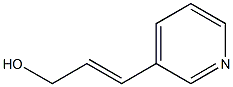 3-(3-Pyridyl)-2-propen-1-ol Chemische Struktur