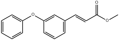 3-(3-Phenoxy-phenyl)-acrylic acid methyl ester Chemical Structure