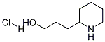 3-(2-Piperidyl)-1-propanol Hydrochloride Chemical Structure