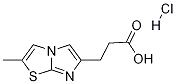 3-(2-Methylimidazo[2，1-b]thiazol-6-yl)propanoicacidhydrochloride التركيب الكيميائي