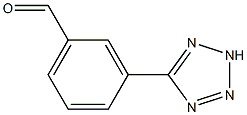 3-(2H-Tetrazol-5-yl)benzaldehyde التركيب الكيميائي