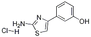 3-(2-Amino-4-thiazolyl)phenol Hydrochloride Chemische Struktur