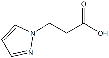 3-(1-Pyrazolyl)propionic Acid Chemical Structure