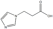 3-(1-Imidazolyl)propanoic Acid التركيب الكيميائي