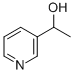 3-(1-Hydroxyethyl)pyridine 化学構造