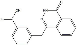 3-((4-oxo-3，4-dihydrophthalazin-1-yl)methyl)benzoicacid Chemical Structure