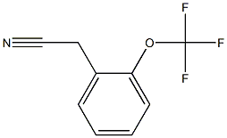 2-Triflnoromethoxybenzyl Cyanide Chemical Structure