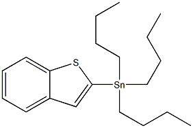 2-Tributylstannylbenzo[b]thiophene 化学構造