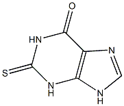 2-Thioxanthine Chemical Structure