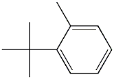 2-tert-Butyltoluene 化学構造