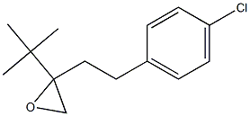 2-tert-Butyl-2-[2-(4-chlorophenyl)ethyl]oxirane Chemical Structure