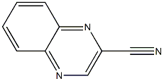 2-Quinoxalinecarbonitrile Chemical Structure