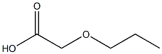 2-Propoxyacetic Acid 化学構造