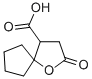 2-oxo-1-oxaspiro[4.4]nonane-4-carboxylic acid التركيب الكيميائي