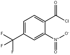 2-Nitro-4-trifluoromethyl-benzoyl chloride Chemische Struktur