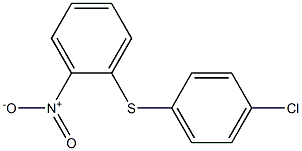 2-NITRO-4'-CHLORO DIPHENYL SULFIDE 化学構造