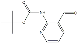 2-N-Boc-amino-3-formylpyridine Chemical Structure