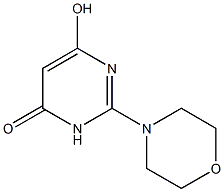 2-Morpholinopyrimidine-4，6-diol Chemical Structure