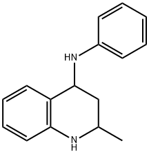 2-Methyl-N-phenyl-1，2，3，4-tetrahydroquinolin-4-amine 化学構造