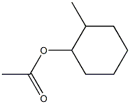 2-Methylcyclohexyl Acetate 化学構造