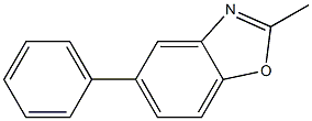 2-Methyl-5-phenylbenzoxazole Chemical Structure