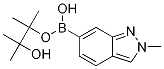 2-Methyl-2H-indazole-6-boronic acid pinacol ester Chemical Structure