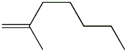 2-Methyl-1-heptene Chemische Struktur