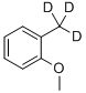 2-Methoxytoluene-a，a，a-d3 Chemical Structure