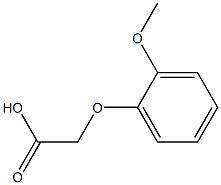 2-Methoxyphenoxyacetic Acid Chemical Structure