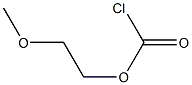 2-Methoxyethyl Chloroformate 化学構造