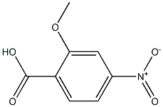 2-Methoxy-4-nitrobenzoic Acid Chemical Structure