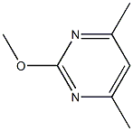 2-methoxy-4，6-dimethylpyrimidine 化学構造