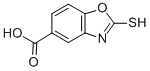 2-MERCAPTOBENZOOXAZOLE-5-CARBOXYLIC ACID Chemical Structure