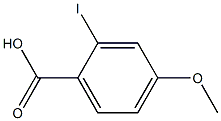 2-Iodo-4-methoxybenzoic acid Chemical Structure