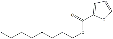 2-Furancarboxylic Acid n-Octyl Ester Chemical Structure