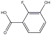 2-Fluoro-3-hydroxybenzoic Acid Chemical Structure