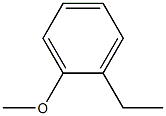 2-Ethylanisole Chemische Struktur