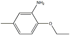 2-Ethoxy-5-methylaniline Chemische Struktur