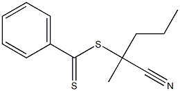 2-Cyano-2-pentylbenzodithiolate التركيب الكيميائي