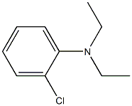 2-Chloro-N，N-diethylaniline 化学構造