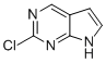 2-chloro-7H-pyrrolo[2，3-d]pyrimidine Chemical Structure