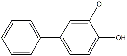 2-Chloro-4-phenylphenol Chemical Structure