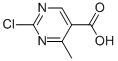 2-chloro-4-methylpyrimidine-5-carboxylic acid Chemische Struktur