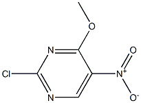 2-chloro-4-methoxy-5-nitropyrimidine التركيب الكيميائي