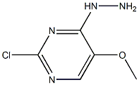 2-Chloro-4-hydrazino-5-methoxy-pyrimidine Chemical Structure