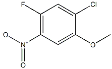 2-Chloro-4-fluoro-5-nitroanisole Chemical Structure