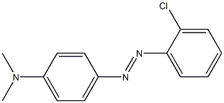 2'-Chloro-4-dimethylaminoazobenzene 化学構造