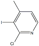 2-Chloro-3-iodo-4-methylpyridine Chemical Structure